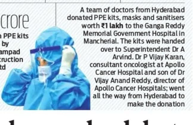 Media feature on Dr. Vijay Karan Reddy 11