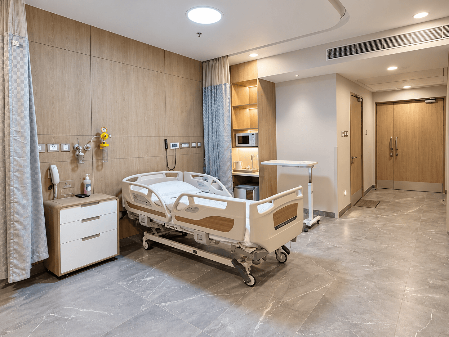 Private patient room
